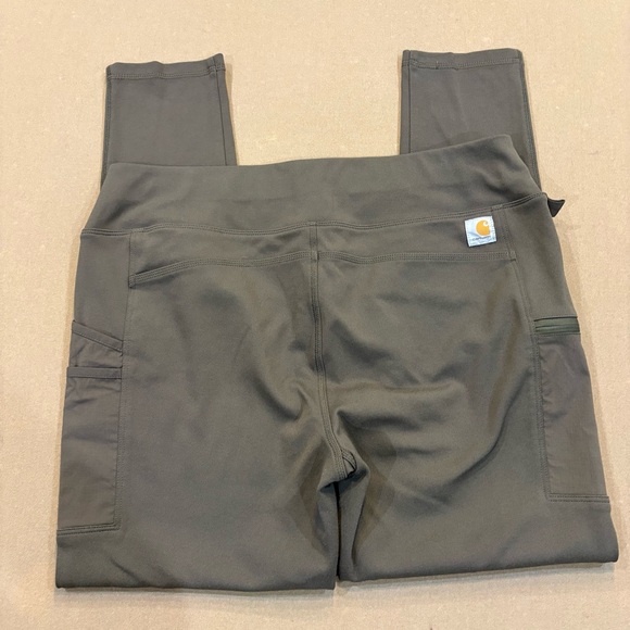 Carhartt Women’s Force Fitted Utility Leggings Tarmac Size Large - Picture 7 of 12